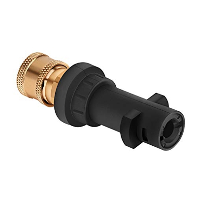MoPei Adaptador de Lavadora a Presión para Karcher K2 K3 K4 K5 K6 K7 Handgun, convierte la conexión de bayoneta a 1/4 pulgadas. Conexión rápida hembra