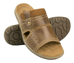 Zerimar Sandalias Hombre | Chanclas Cuero Hombre | Chanclas para Hombre | Sandalias Vestir Hombre | Sandalias Hombres Verano | Chanclas Vestir Piel |  precio
