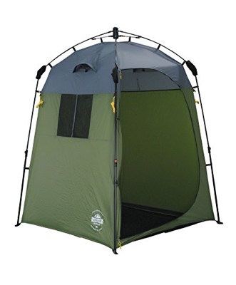 Lumaland Outdoor Pop Up Tienda de campaña Ducha Aseo Privacidad Camping 155x155x220 Verde