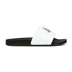 SikSilk Roma Slides - Black & White (44) en oferta
