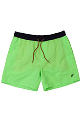 JP 1880 Große Größen Badeshort Kurz Neon Bañador para Hombre, Verde (Verde neón 72692442), L características