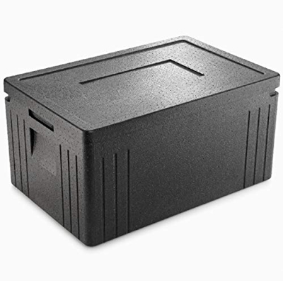 8300016708 EPP Termobox GN 1/1 Eco Line, Negro con tapa, 45 l