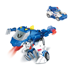Vtech - Switch & Go Dinos Patrulla, El Tericinosaurio Policía. Dinosaurio Electrónico Interactivo Transformable En Coche Con Voz precio