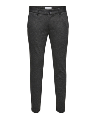Only & Sons - Chino De Hombre Slim Gris Oscuro