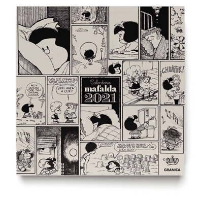 2021 mafalda calendario pared