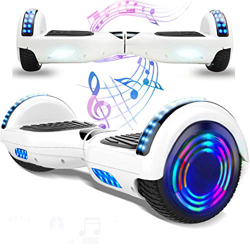 Magic Vida 8´´ Patinete Eléctrico Bluetooth Scooter Monopatín Auto-Equilibrio Patín (Rosa&Negro) precio