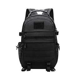 JOTHIN Hombre Mochila Táctica 40L Grandes Bolsa de Senderismo Impermeable Deporte Mochilas de Camping Resistente Tela oxford Backpack USB (negro) precio