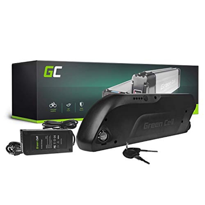 Green Cell GC® Bateria Bicicleta Electrica 36V 13Ah E-Bike Down Tube Li-Ion con Cargador