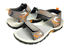 AASh - Sandalias deportivas para hombre, con correa de cierre táctil, color naranja y gris, color, talla 42 1/3 EU precio