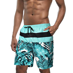 Generies Bañador de Hombre Impresión de Costuras a Rayas con Forro con Cordón Traje de Baño Ceñido Rápido Bañadores Natacion Ligero Shorts (XL) en oferta