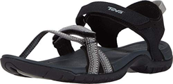 Teva Verra, Sandalias de Punta Descubierta para Mujer, Negro (Antiguous Black Multi Abml), 37 EU características