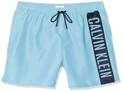 Calvin Klein Medium Drawstring Bañador, Azul (Air Blue Cae), Small para Hombre características
