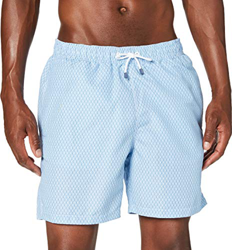 Hackett London Tennis Geo Pantalones Cortos, Azul (5kdregatta BLU 5kd), Medium para Hombre en oferta