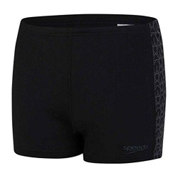Speedo Boomstar Splice Pantalón De Baño (Aquashort), Hombre, Negro Gris óxido, 32 (ES 80 CM) características