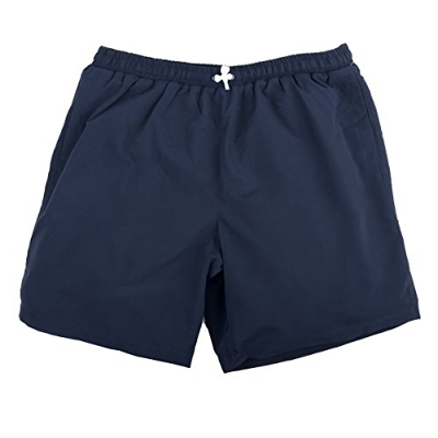Abraxas Pantalones Cortos de baño Jim Azul Marino Oversize, 2xl-8xl:5XL