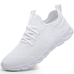 Damyuan Zapatillas Deportivas para Hombre Casual Running Tenis Gym Correr Gimnasio Bambas Sneakers Zapatos Blanco 42 EU precio