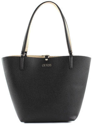 Guess Alby Toggle Tote black/gold