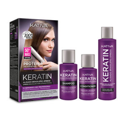 KERATIN ALISADO BRASILEÑO lote 3 pz en oferta