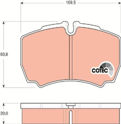 TRW GDB1535 características