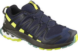 Salomon XA Pro 3D V8 navy blazer/beluga/lime punch características
