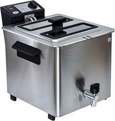 Maxell Power CE FREIDORA ELECTRICA 8L Acero Inoxidable 3000W Ventana Grifo Extractor Profesional características