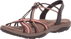 Skechers Reggae Slim-Slip Spliced, Sandalias de Talón Abierto para Mujer, Gris (Charcoal Mint Chmt), 37 EU características