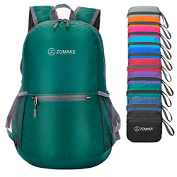 ZOMAKE Mochila Plegable Ligera 20L, Mochilas Pequeñas para Hombre Mujer, Mochilas Compacta para Viajar Senderismo(Verde Oscuro) características