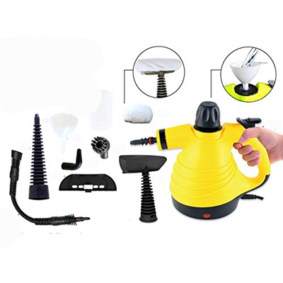 HomeYoo Limpiador portátil, Pistola para Superficies de Trabajo, Cubos de Basura, Suelos, Ventanas, Asientos de Coche para el baño, tapicería, colchón