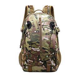 JOTHIN 40L Deportes y Aire Libre Mochilas de Camping Nylon Mochila Táctica Militar Grandes Trekking Backpack Impermeable Hombre Bolsa de Senderismo (m características