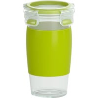 CLIP & GO Táper Verde, Transparente De plástico 0,45 L 1 pieza(s), Taza en oferta
