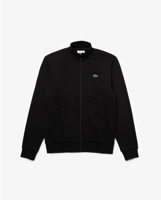 Lacoste - Chaqueta Deportiva De Hombre Negra Con Cremallera
