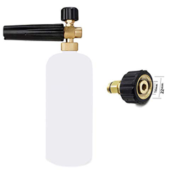 Stone Banks Espuma de jabón para Lavado de Coche con Boquilla de Espuma Ajustable, pulverizador, dispensador de jabón, Botella de 1 l y Adaptador de R en oferta