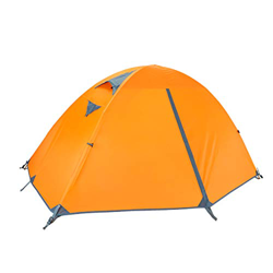 TRIWONDER Tienda de Campaña 1/2/3 Personas Impermeable Ligera 4 Estaciones Doble Capa Carpa para Acampar Playa Exterior Senderismo Viaje (Naranja - 1  precio