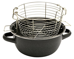 Magefesa 01101881 Freidora con tapa, Acero características