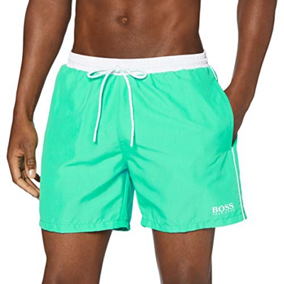BOSS Starfish Bañador, Turquesa (Turquoise/Aqua 444), XL para Hombre