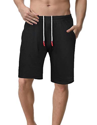 iClosam Pantalones De Hombre con CordóN Cortos Secado RáPido Transpirables Shorts PantalóN Deporte Man con Bolsillos