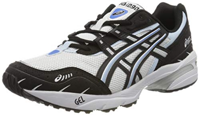 Asics GEL-1090, Running Shoe Mens, Blanc Noir, 43.5 EU