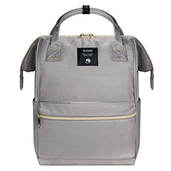 KALIDI Mochila Unisex de Estudiante, Mochila Escolar del Ordenador Portátil 15inch, Bolso Portátil Resistente de Oxford Durable (Gris) en oferta