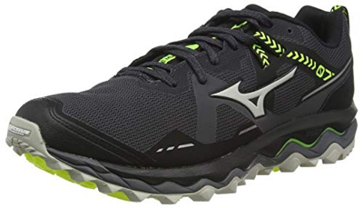 Mizuno Wave Mujin 7, Zapatillas para Carreras de montaña para Hombre, Imán/Moonstruck/Colores, 43 EU