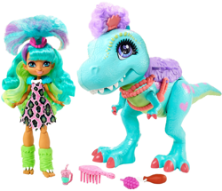 Mattel Cave Club Rockelle & Tyrasaurus Playset (GTL69) precio