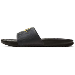 Nike Benassi Just Do It, Sandalia para Hombre, Black Laser Orange Iron Grey, 44 EU características