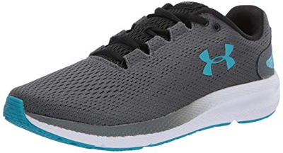 Under Armour UA Charged Pursuit 2, Zapatillas para Correr para Hombre, Gris (Pitch Gray/White/Escape (100) 100), 43 EU