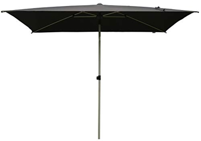 SORARA Porto Parasol Sombrilla Jardin, Negro, 300 x 200 cm (3 x 2 m)