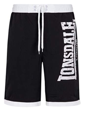 Lonsdale Clennell B-Choice - Bañador para hombre blanco/negro L precio