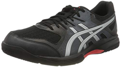 Asics Gel-Rocket 9, Sneaker Mens, Black/Sunrise Red, 42.5 EU en oferta