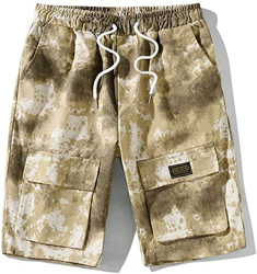Vim Pantalones de Bolsillo para Hombres Summer Leisure Pantalones de baño para Hombres con Bolsillos múltiples Shorts de baño de Playa de Secado rápid precio