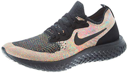 Nike Epic React Flyknit, Zapatillas de Trail Running para Hombre, Multicolor (Black/Black/Volt/Blue Glow 001), 43 EU precio