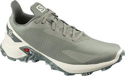 Salomon ALPHACROSS Blast, Zapatillas de Trail Running para Hombre, Color: Gris (Shadow/Vanilla Ice/Castor Gray), 44 2/3 EU en oferta