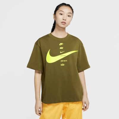 Nike Sportswear Camiseta de manga corta - Mujer - Oliva