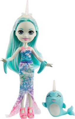 Mattel Enchantimals Naddie Narwhal & Sword